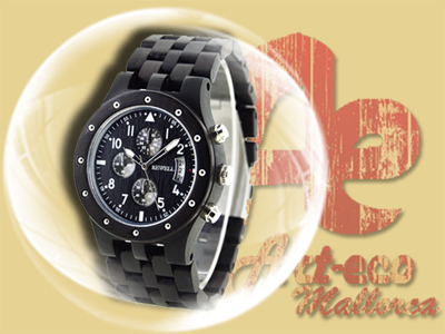 Modelo en madera de ebano