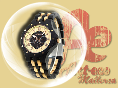 Modelo en ebano combinado con arce