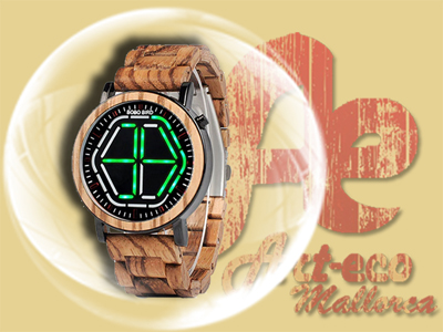 Modelo con LEDs verdes