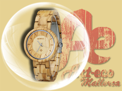 Modelo en madera de olivo